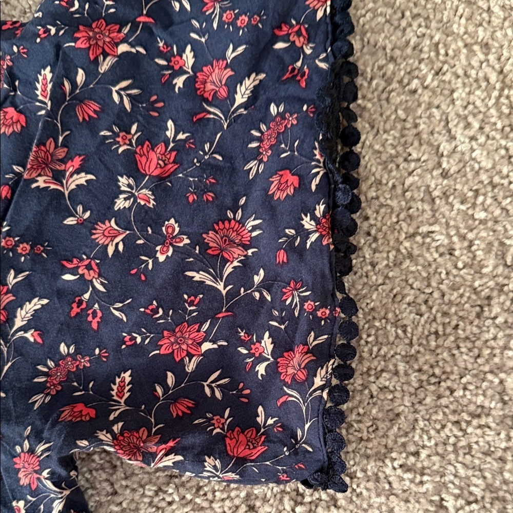 Floral Navy and Pink Maxi Dress - Picture 6 of 11